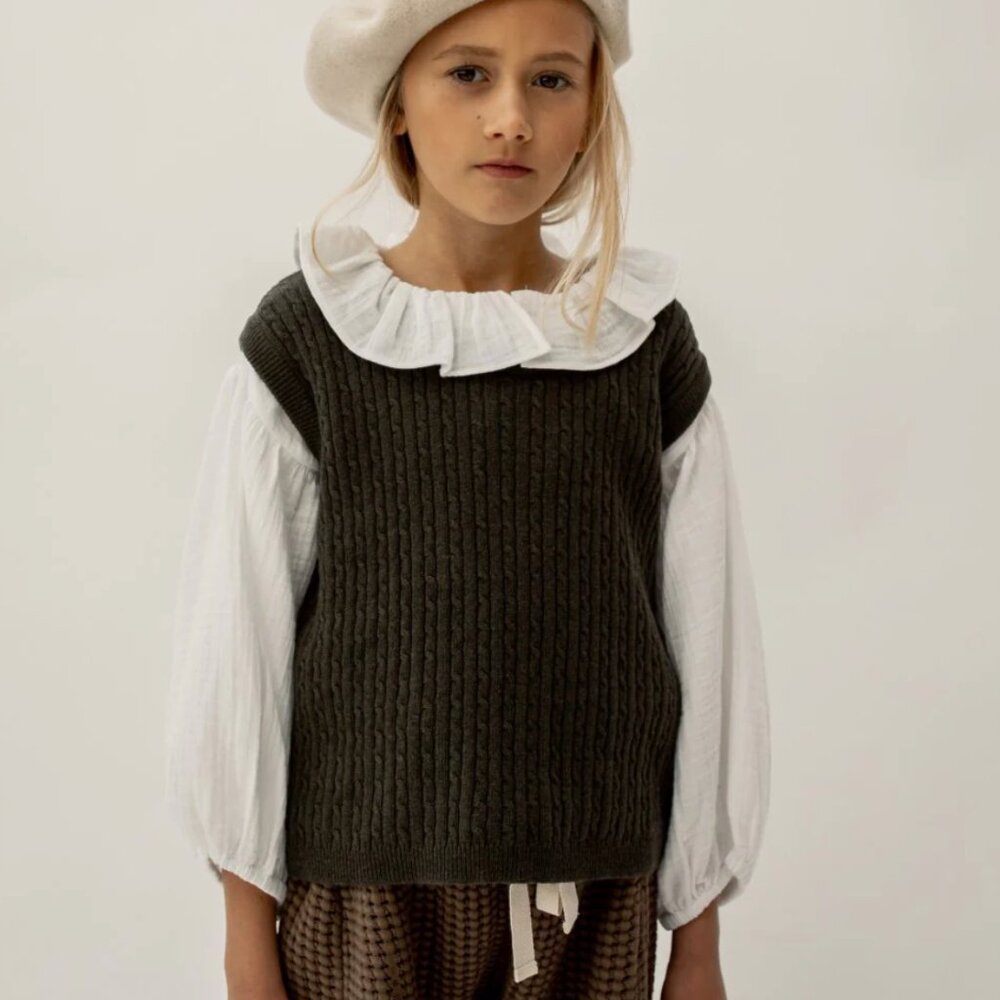 Yoli & Otis Mara Sweater vest - Size 6Y